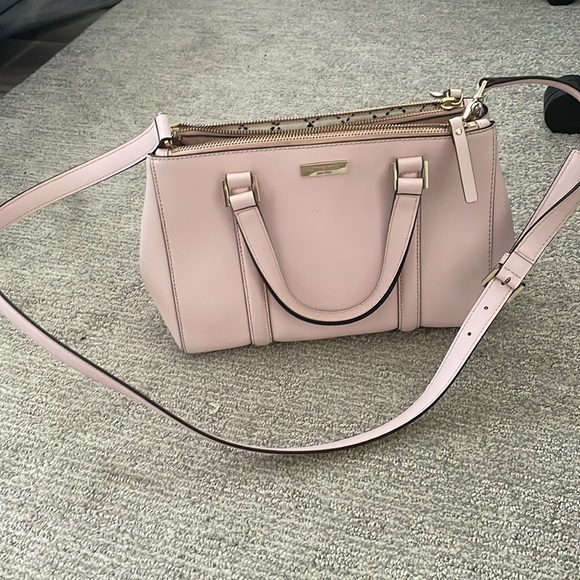 Kate Spade Pink Purse with strap - Picture 7 of 7